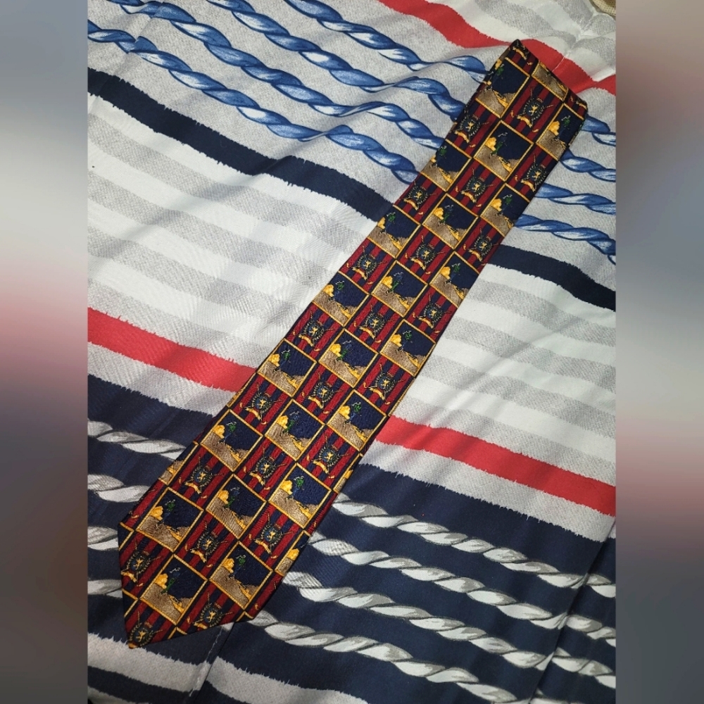 Vintage Tommy Hilfiger Logo Necktie